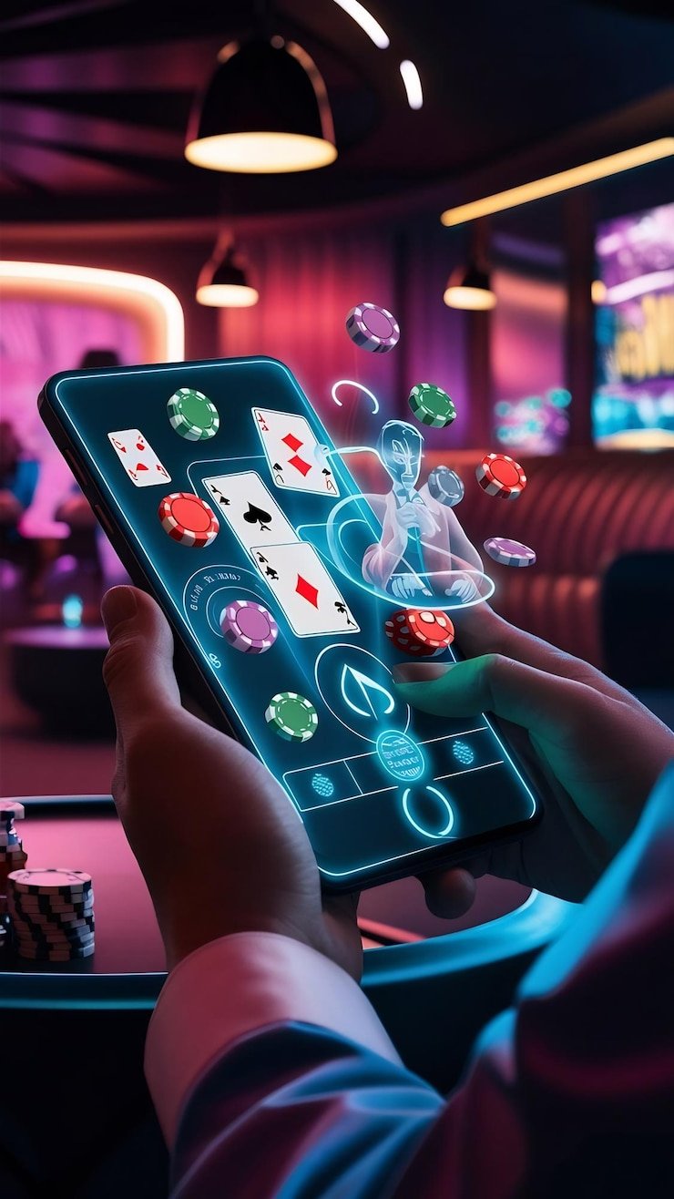 Aplikasi mobile gua togel menampilkan dashboard permainan